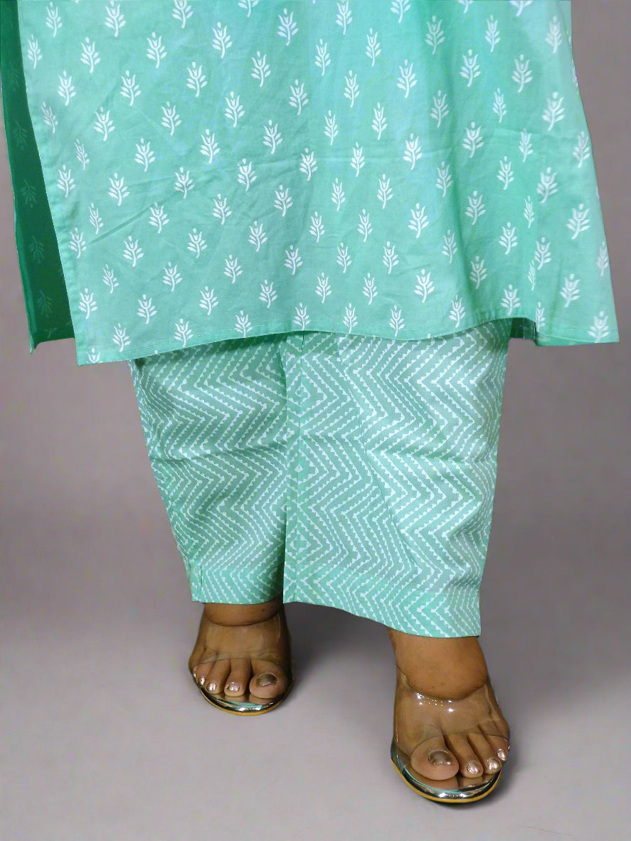 Lavanya Three Piece Straight Cut Kurti Set