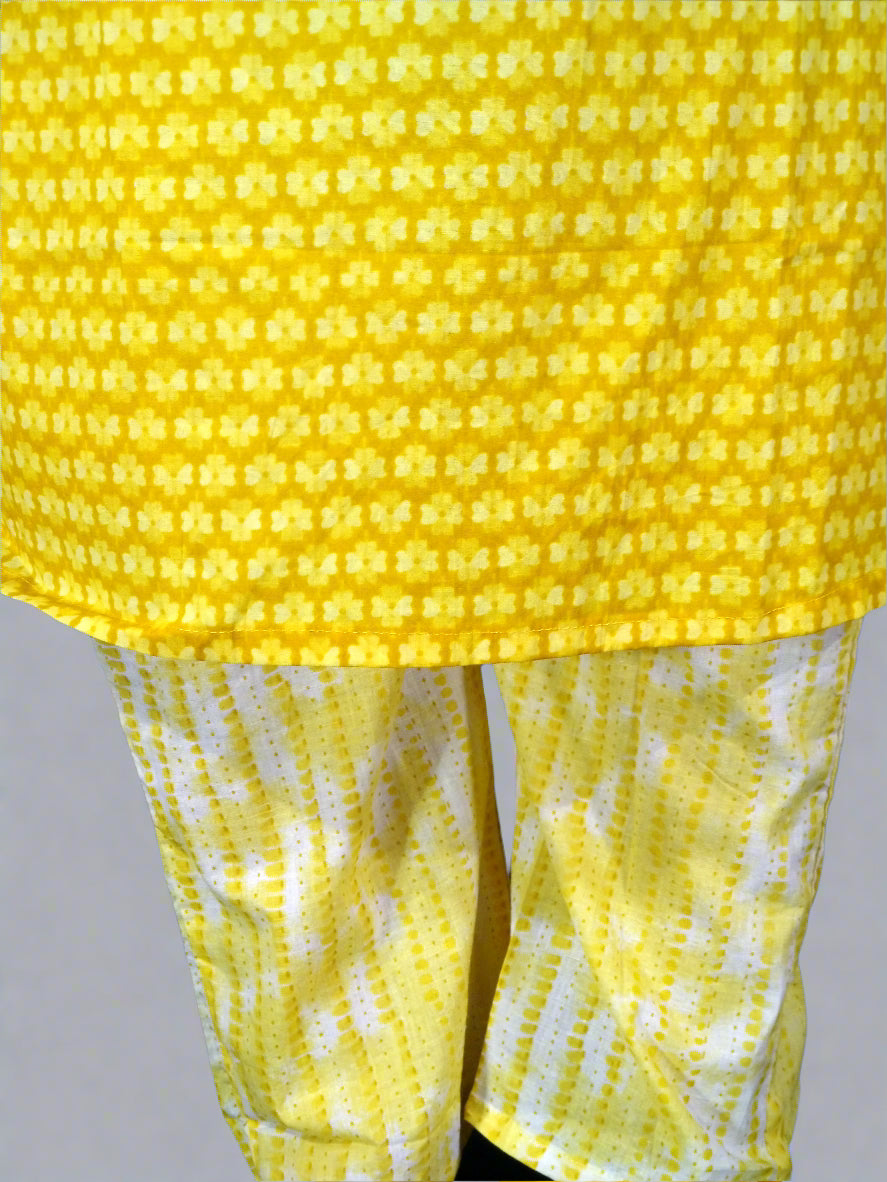 Taraana Three Piece Straight Cut Kurti Set