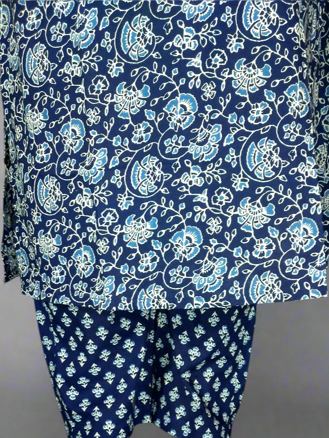 NeelamNThree Piece Straight Cut Kurti Set