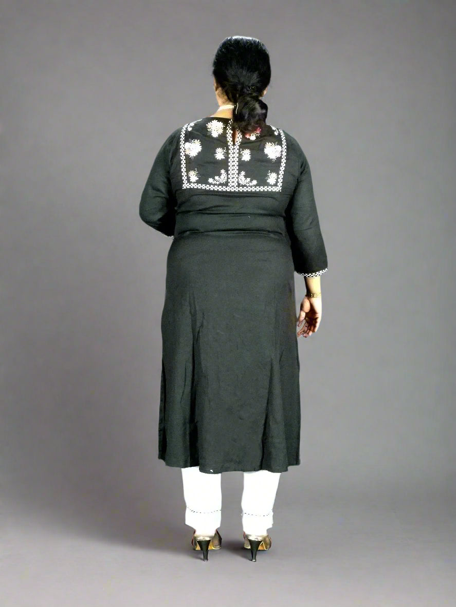 Shyam Two Piece Straight Cut Kurti Set