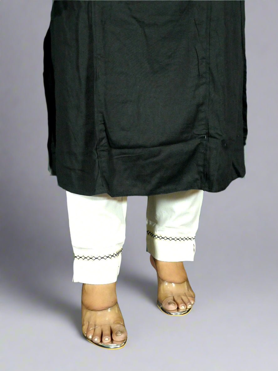 Shyam Two Piece Straight Cut Kurti Set