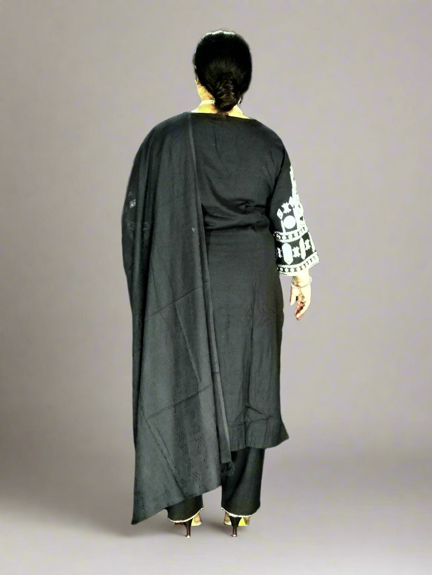 Shyam Three Piece Straight Cut Kurti Set