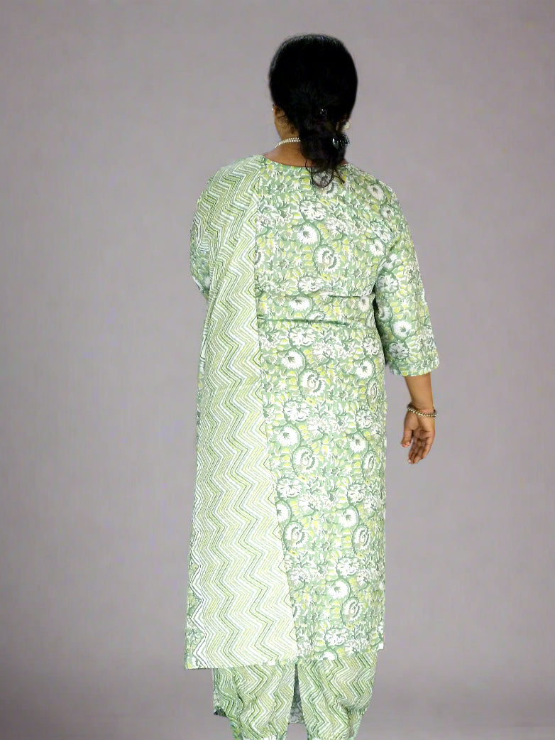 Lavanya Three Piece Straight Cut Kurti Set