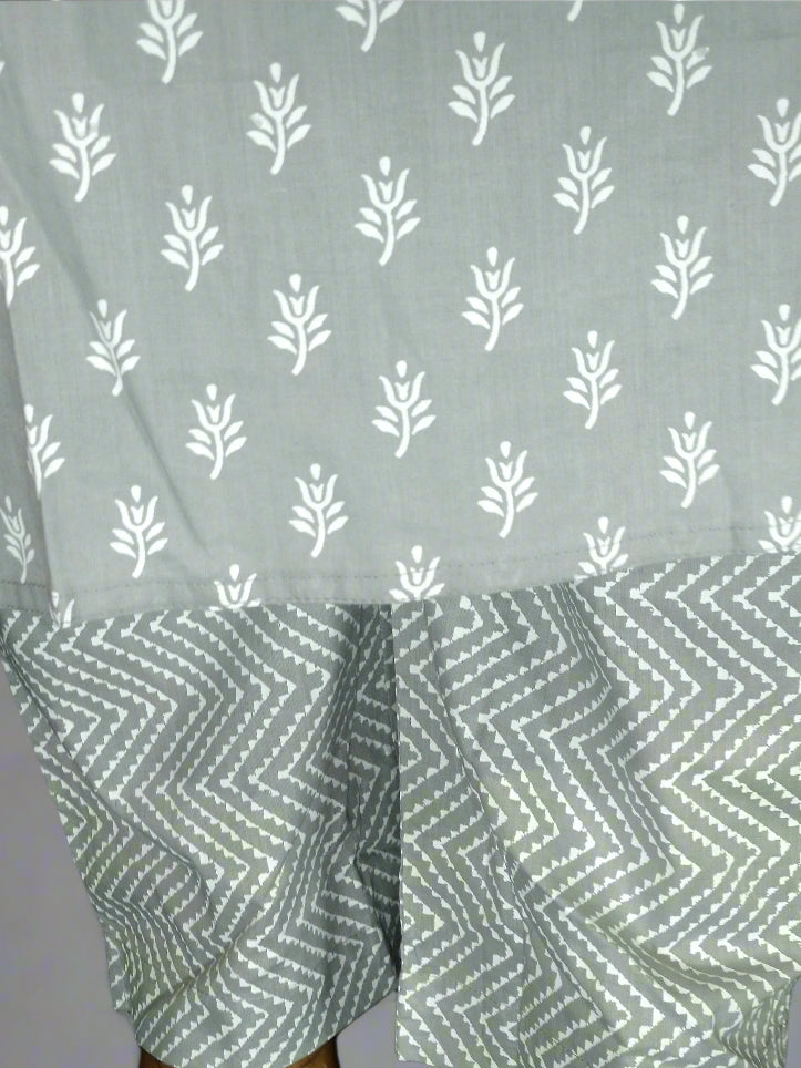 Meher Three Piece Straight Cut Kurti Set