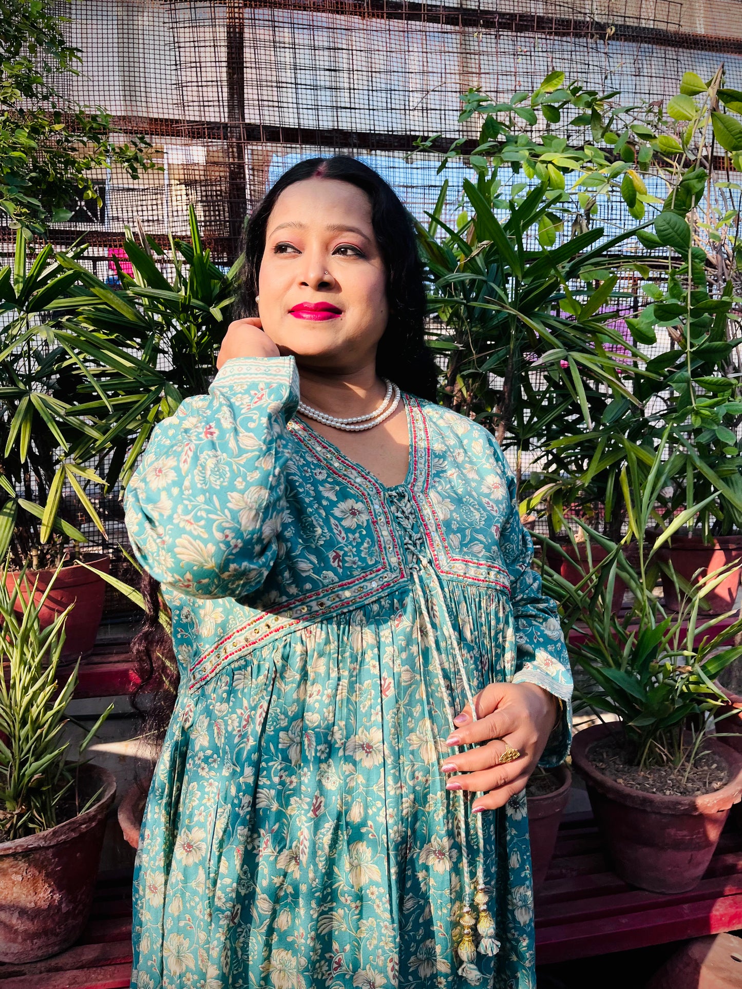 Ira Three Piece Aaliya Cut Kurti Set