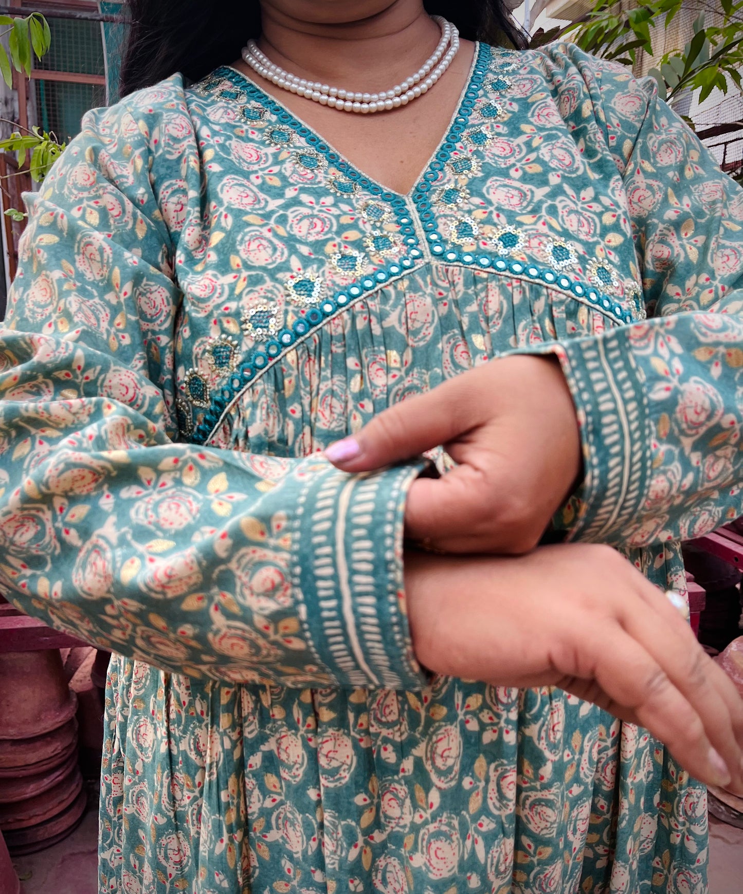 Ira Three Piece Aaliya Cut Kurti Set