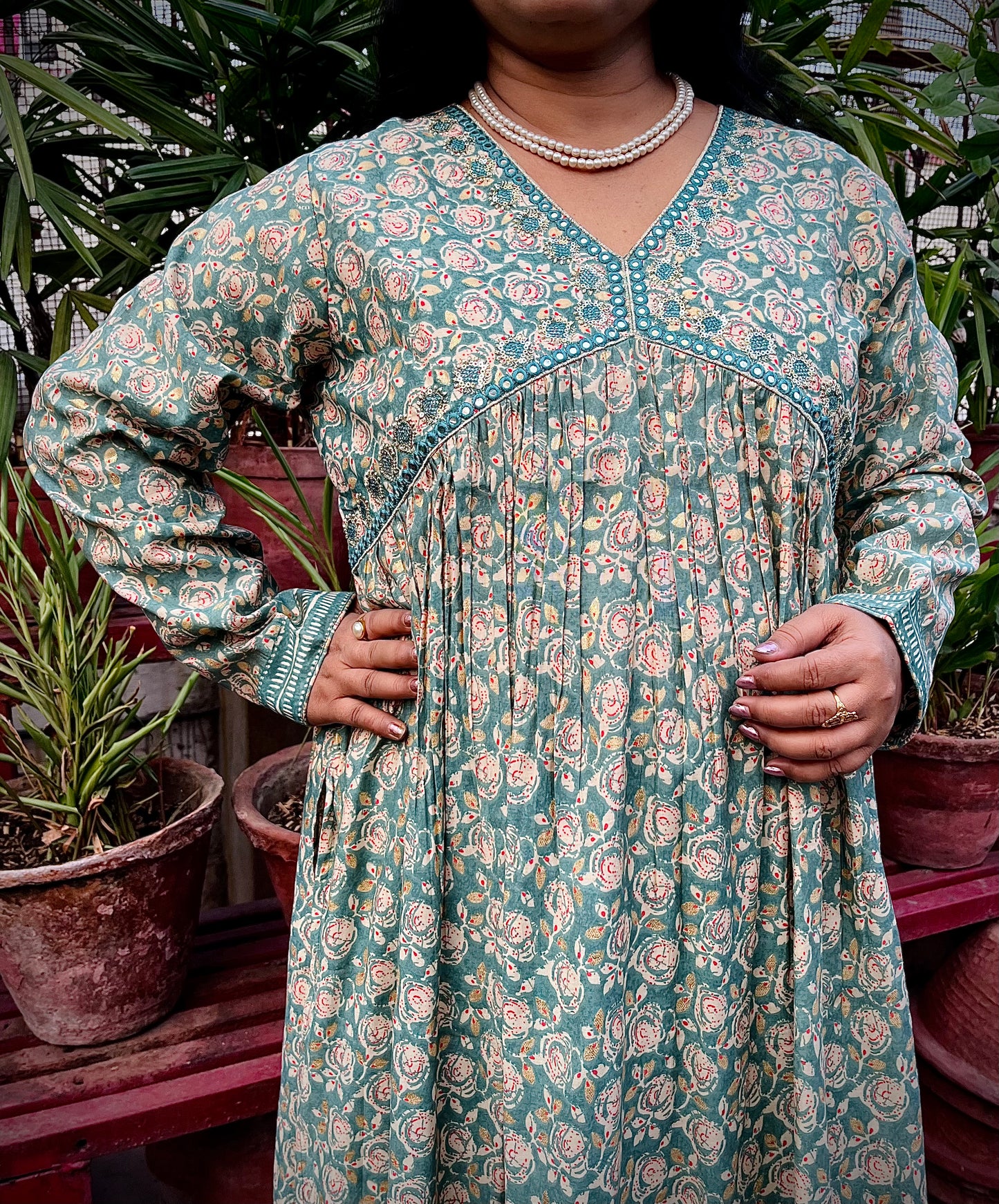 Ira Three Piece Aaliya Cut Kurti Set