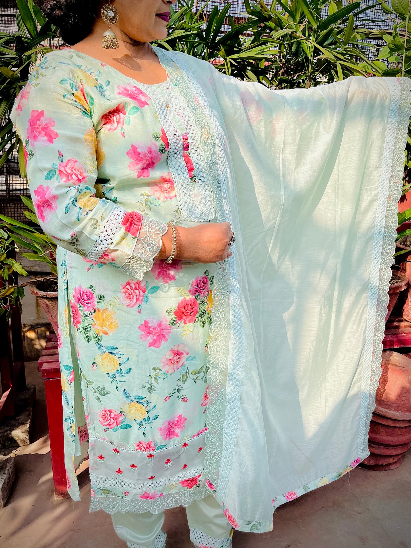 Lavanya Three Piece Straight Cut Kurti Set