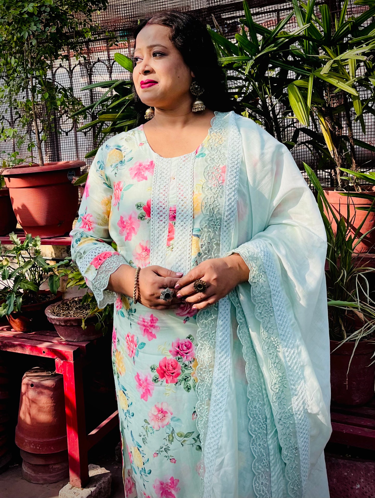 Lavanya Three Piece Straight Cut Kurti Set