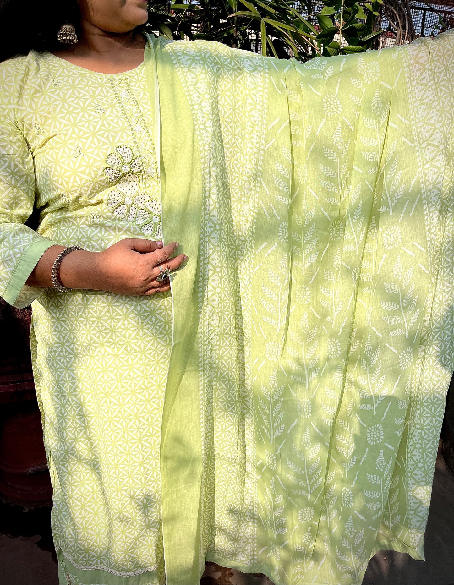 Lavanya Three Piece Straight Cut Kurti Set