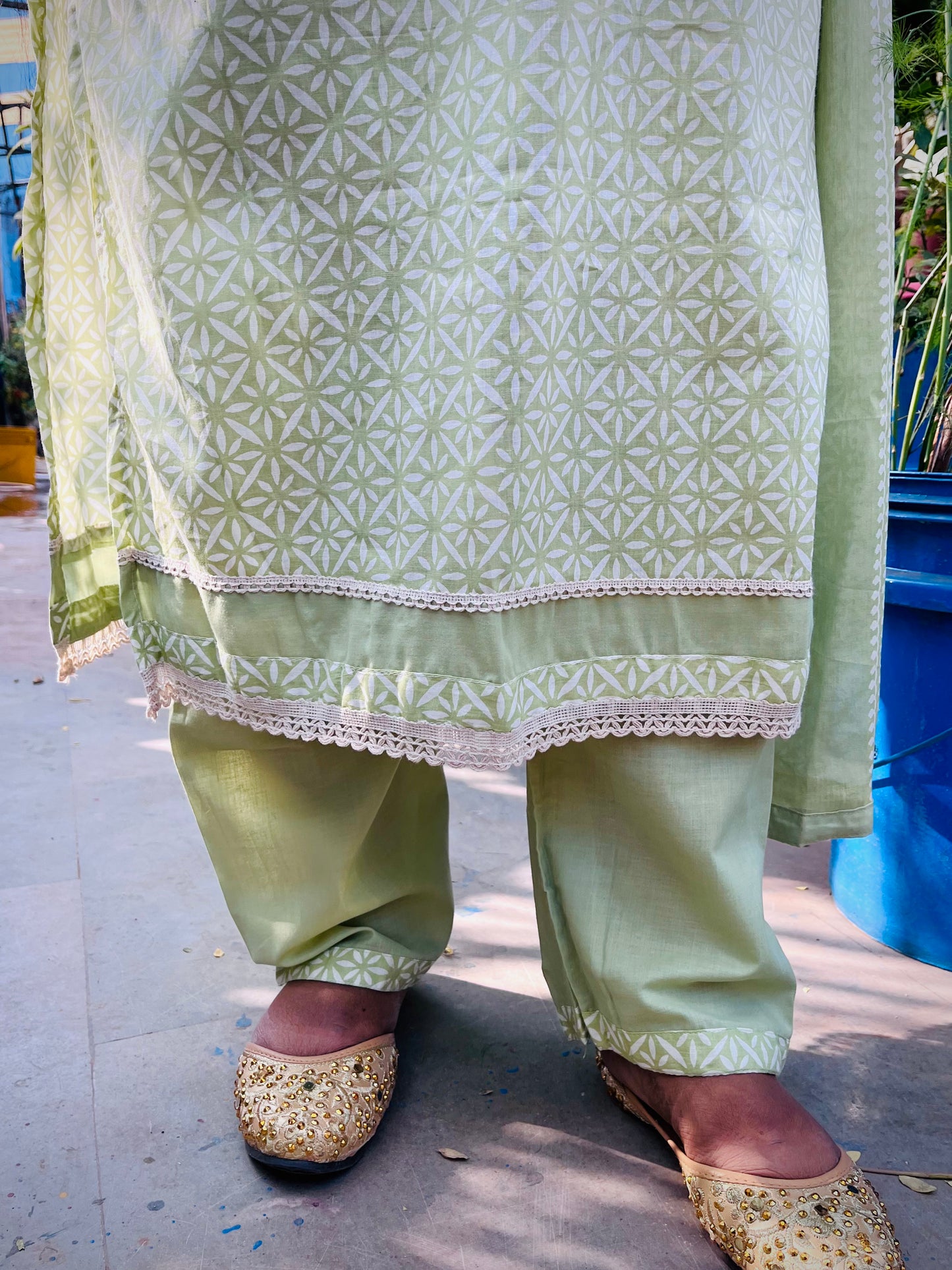 Lavanya Three Piece Straight Cut Kurti Set
