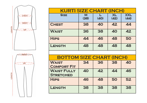 Kritika Three Piece Anarkali Cut Kurti Set
