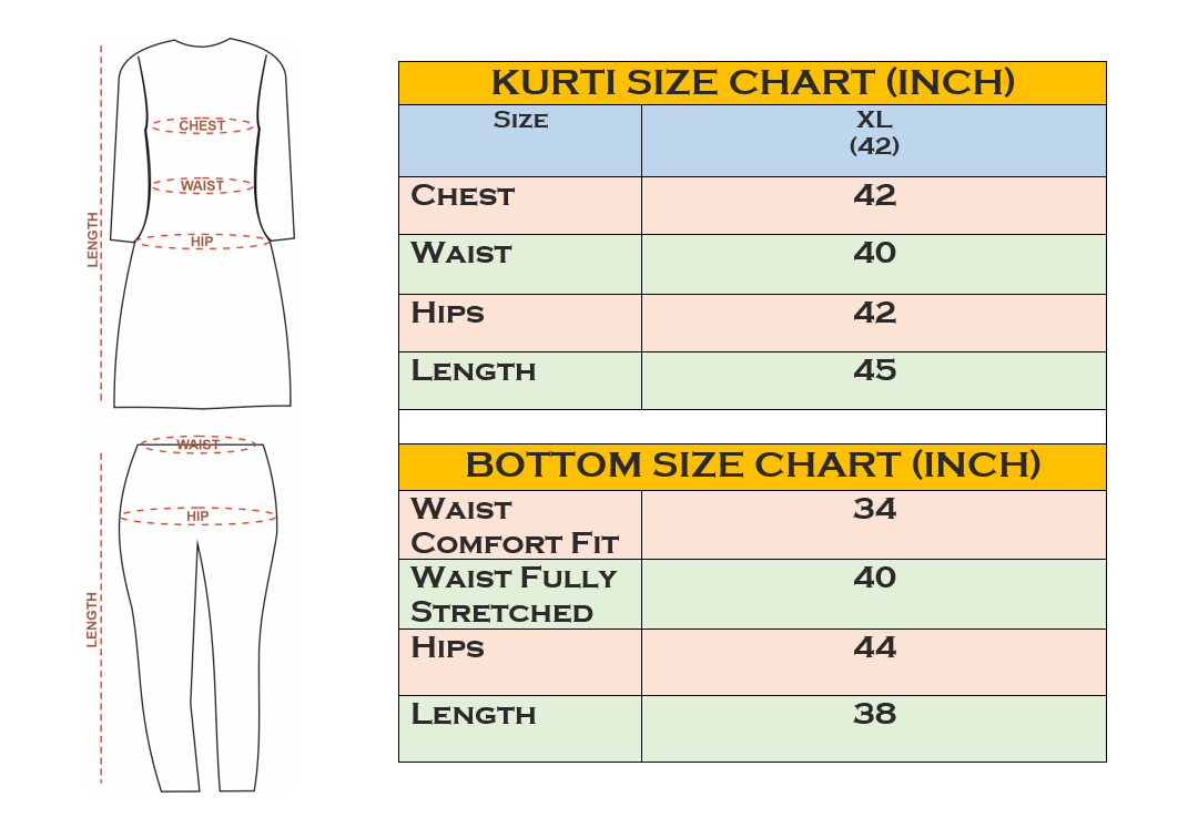 Shar Three Piece Straight Cut Kurti Set